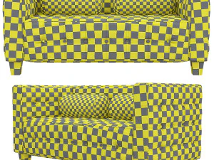 el sillon kubus de lilly reich josef hoffmann 3D Model
