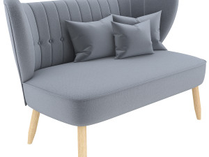 fitz-two-seater-sofa 3D Model