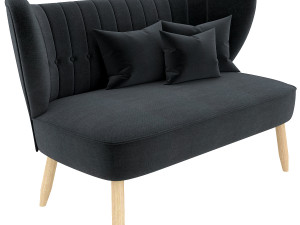 fitz-two-seater-sofa 3D Model