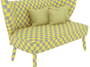 fitz-two-seater-sofa 3D Model