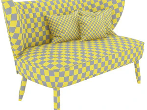 fitz-two-seater-sofa 3D Model