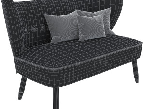 fitz-two-seater-sofa 3D Model