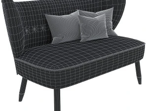 fitz-two-seater-sofa 3D Model