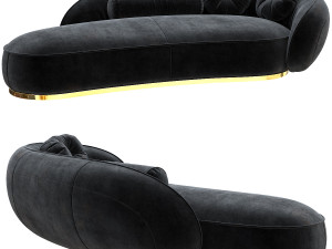 leon baxter sofa Model 3D