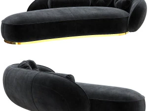 leon baxter sofa 3D Model