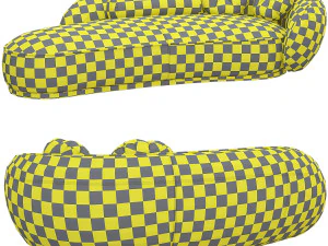 leon baxter sofa 3D Model