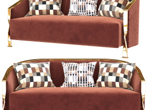 luxury sofa 3D Model