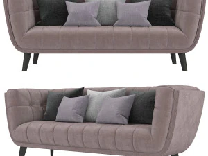 modway bestow upholstered fabric sofa 3D Model