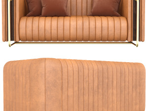 rivers sofa Modelo 3D