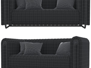 rivers sofa 3D 모델