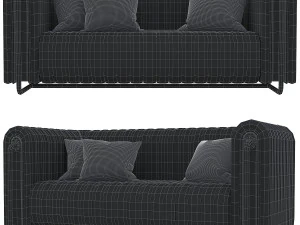 rivers sofa 3D Model