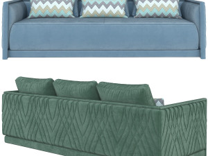 smania miami sofa 3D Model