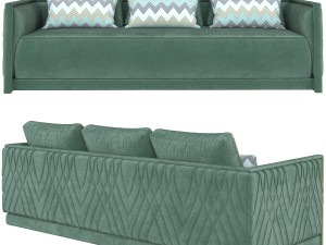 smania miami sofa Modèle 3D