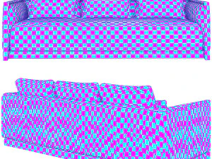 Smania Miami Sofa 3D Modell