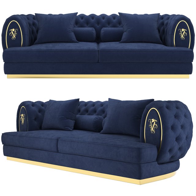 visionnaire oberon sofa Model 3D .c4d .max .obj .3ds .fbx .stl .blend 
