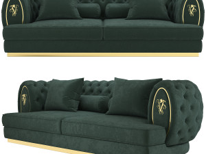 visionnaire oberon sofa Model 3D