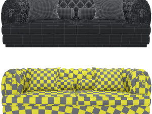 visionnaire oberon sofa Model 3D