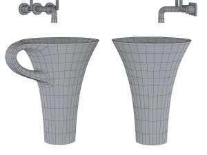 washbasin Modelo 3D