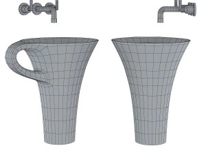 washbasin 3D Model