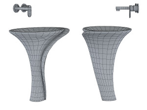 washbasin Modello 3D