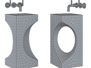 washbasin Modelo 3D