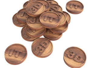 coin Modèle 3D