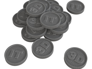coin Modèle 3D