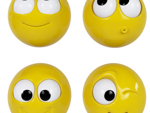 emoji pack 3Dモデル