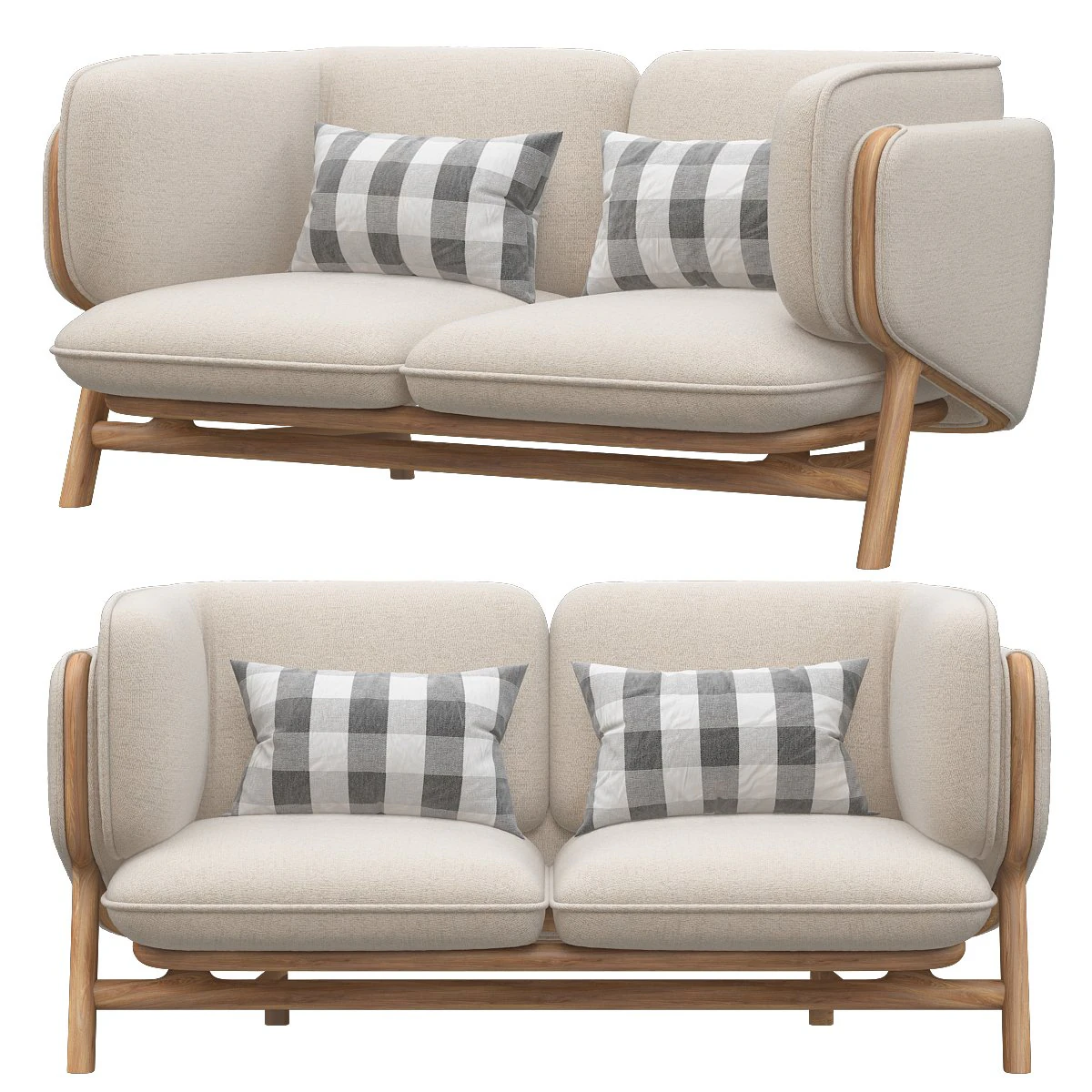 modern take on italian furniture design 3D Model .c4d .max .obj .3ds .fbx .stl .blend