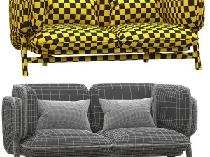 modern take on italian furniture design 3D Model