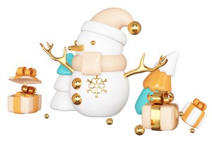 new-year-decoration Model 3D