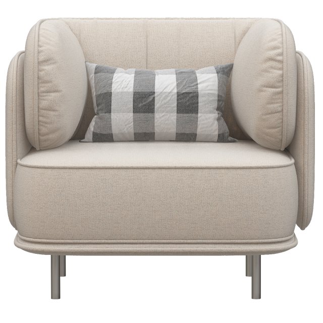 numreal-armchair 3D Model .c4d .max .obj .3ds .fbx .stl .blend 