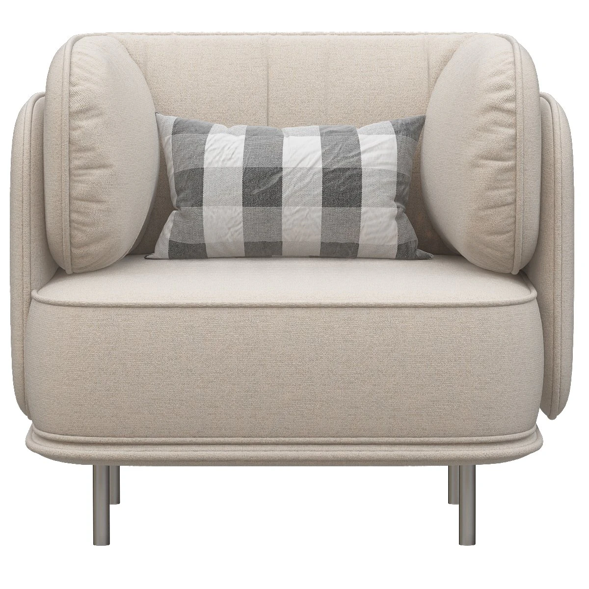numreal-armchair 3D Model .c4d .max .obj .3ds .fbx .stl .blend