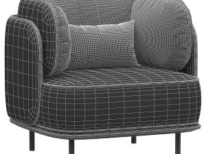 numreal-armchair 3D Model