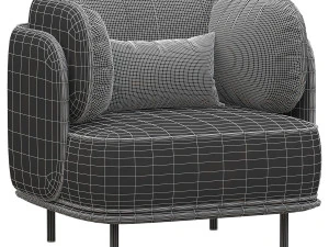 numreal-armchair 3D Model