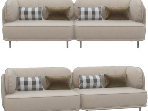 numeral sofa Modelo 3D