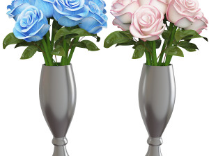 rose flowers 3D Модель