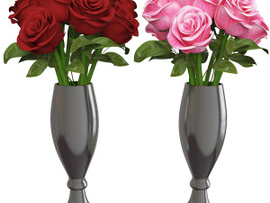 rose flowers 3D Модель