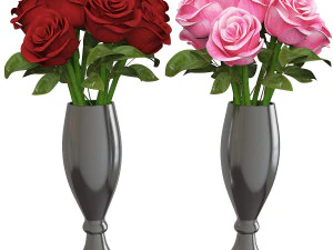 rose flowers 3D Model
