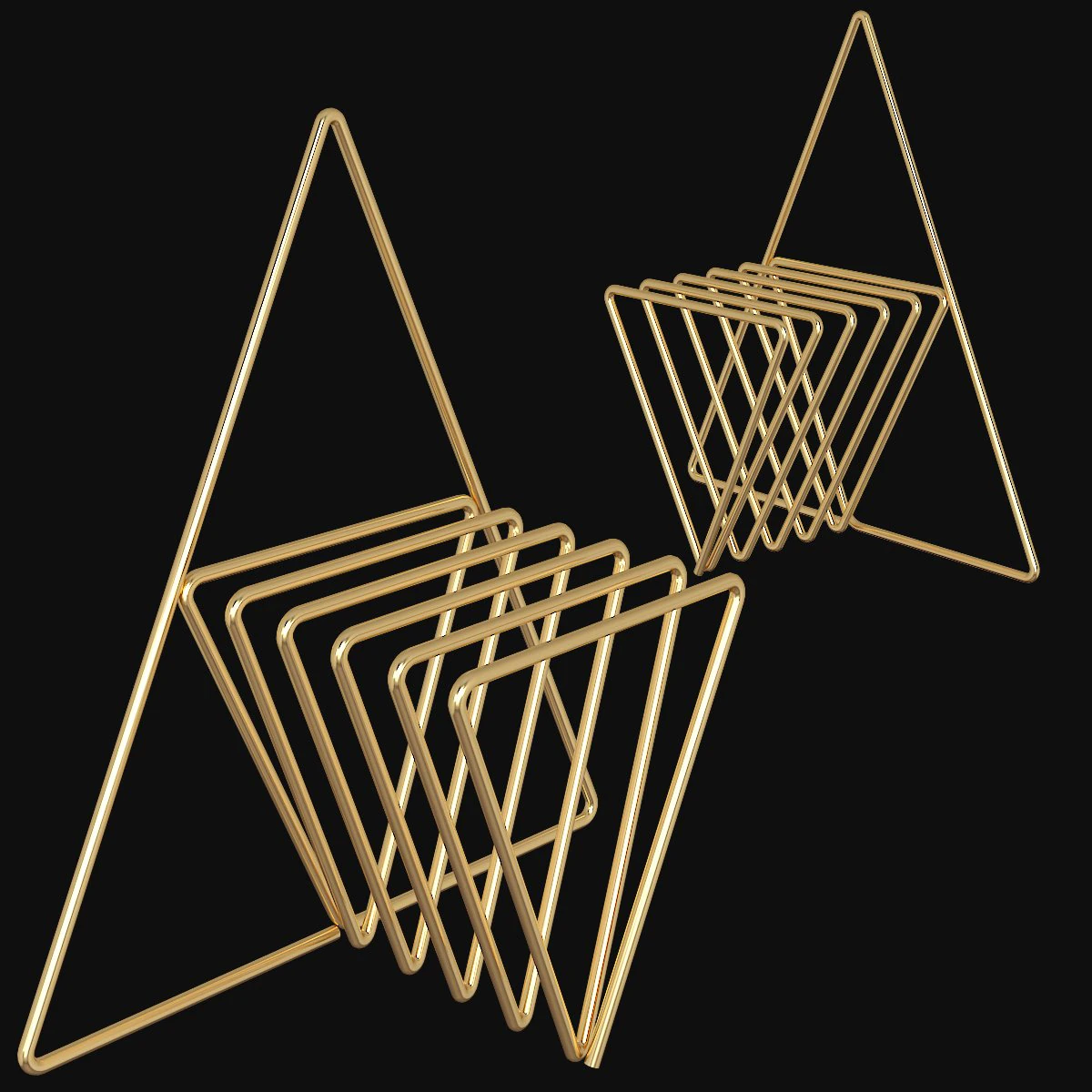 the beautic springer chair is sleek and modern 3D Model .c4d .max .obj .3ds .fbx .stl .blend 
