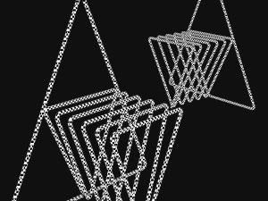 the beautic springer chair is sleek and modern 3D Model