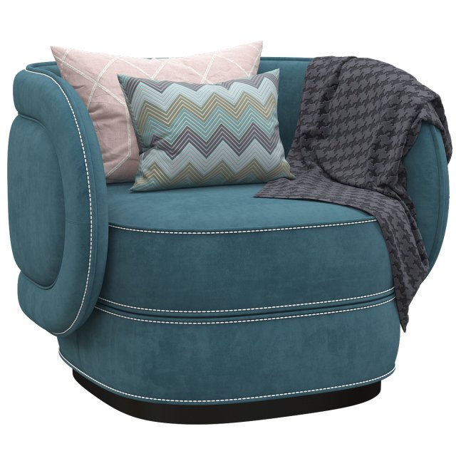 dyor smania armchair Modelo 3D .c4d .max .obj .3ds .fbx .stl .blend 