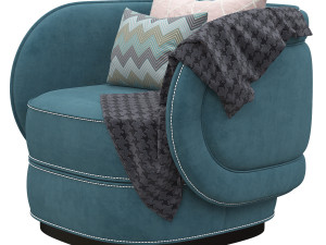 dyor smania armchair Modelo 3D