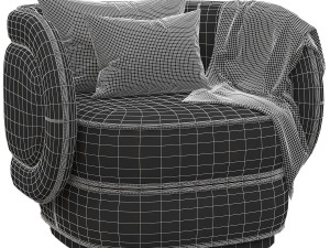 dyor smania armchair Modelo 3D