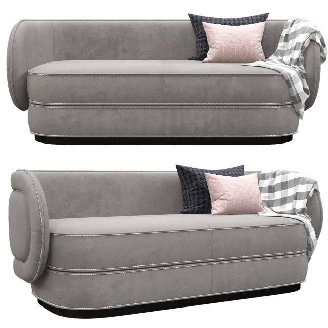 dyor smania sofa 3D Model .c4d .max .obj .3ds .fbx .stl .blend 
