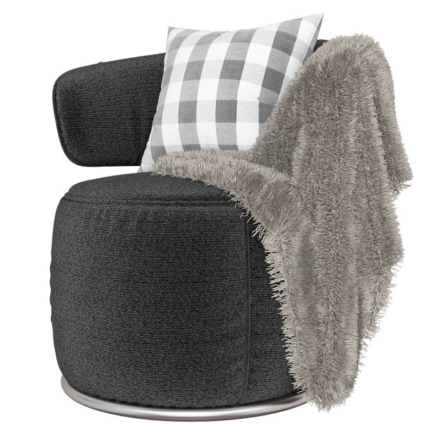 softline picolo chair 3D Model .c4d .max .obj .3ds .fbx .stl .blend 