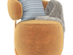 softline picolo chair 3D Model