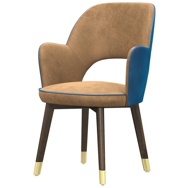 baxtercolettechairarms Modelo 3D .c4d .max .obj .3ds .fbx .stl .blend 