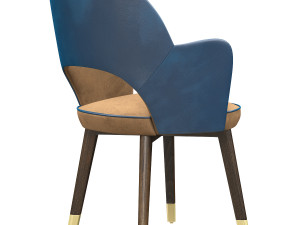baxtercolettechairarms Modelo 3D