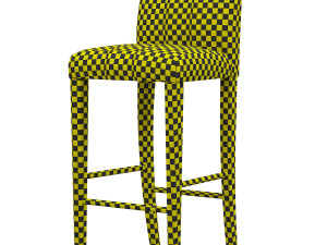 roche bobois tabouret carioca steeple 3D 模型